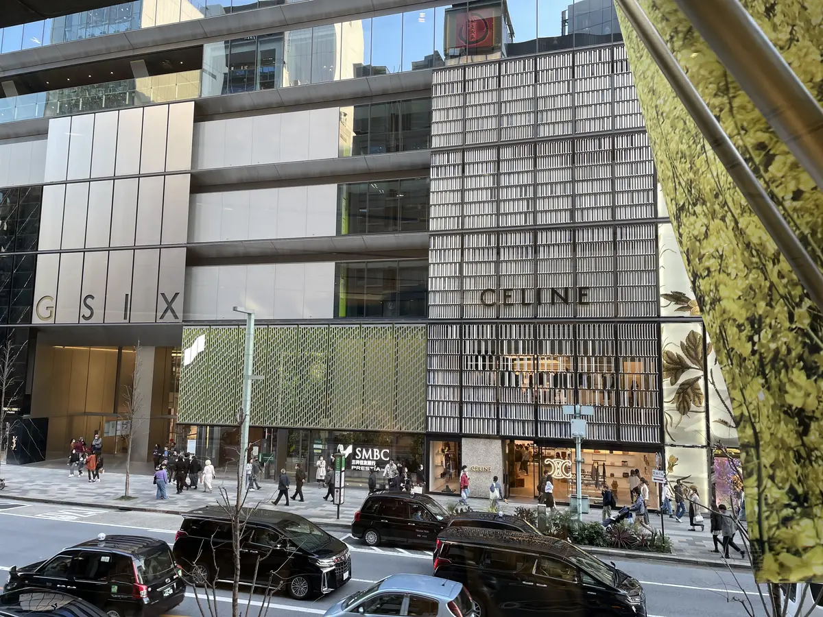 ノーカラーツィードジャケット♡銀座にて春の画像_3