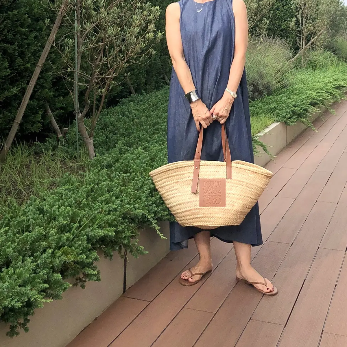 N.O.R.Cのデニムワンピースとベトナの画像_3