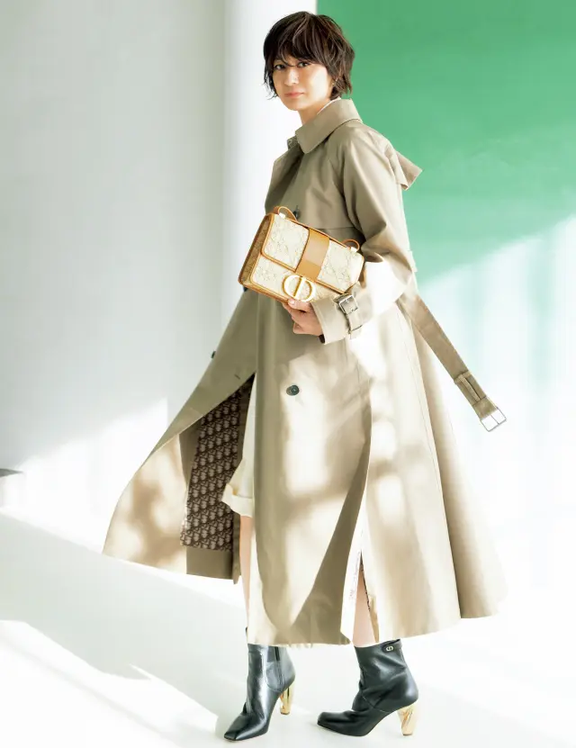 ディオール　“カナージュ”を施したカジュアルな素材がコーディネートを軽やかに