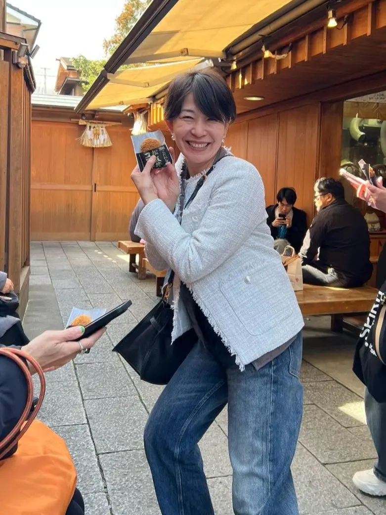 ツイードジャケットで伊勢神宮への画像_5