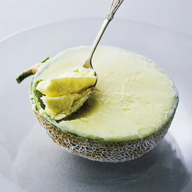 「フルーツソルベ メロン」