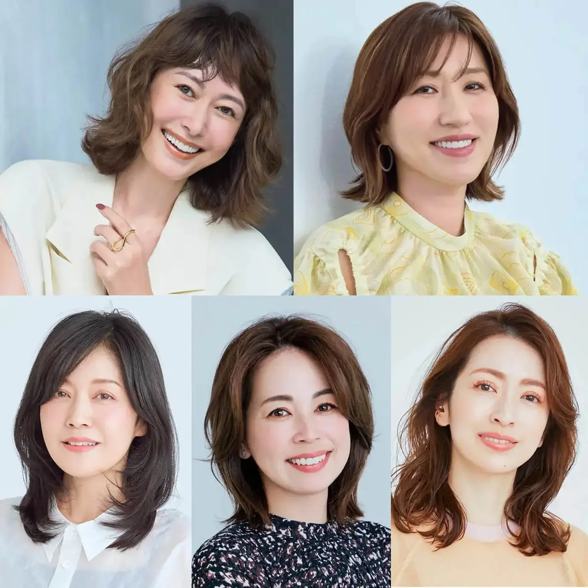【40代・50代におすすめの髪型カタログ】おばさんぽくならない！冬に似合うショート・ボブ・ミディアム・ロング別ヘアスタイル