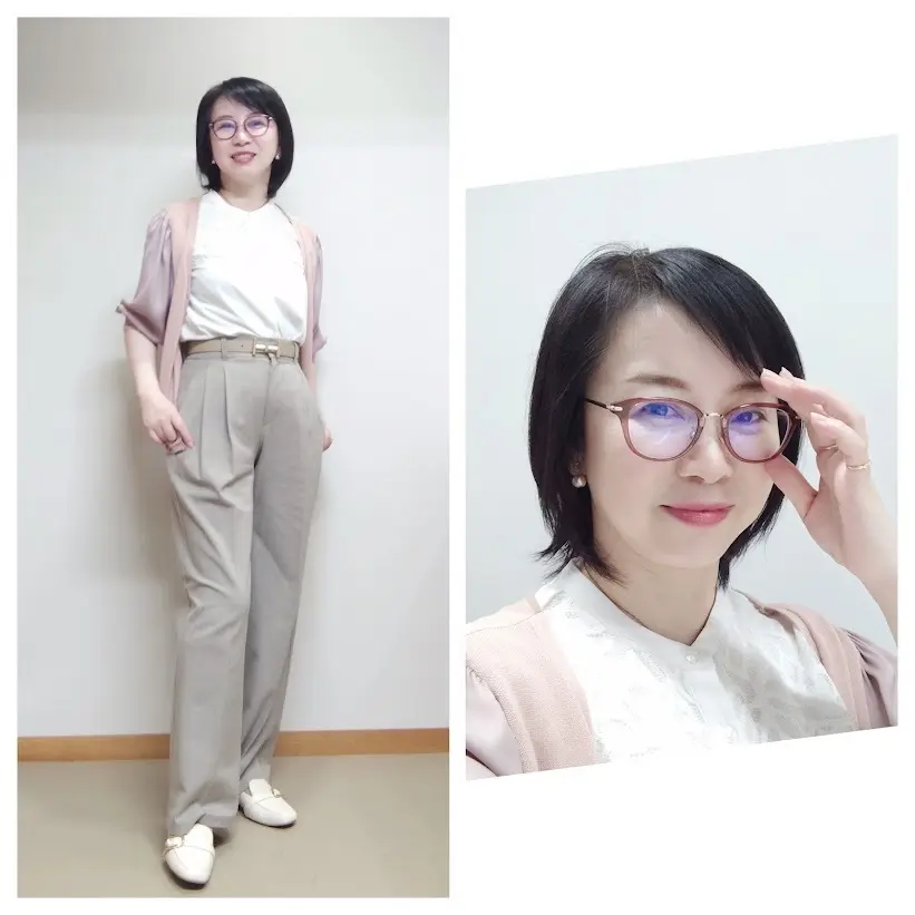 10月初旬。アラフィフ秘書お仕事毎日服の画像_4