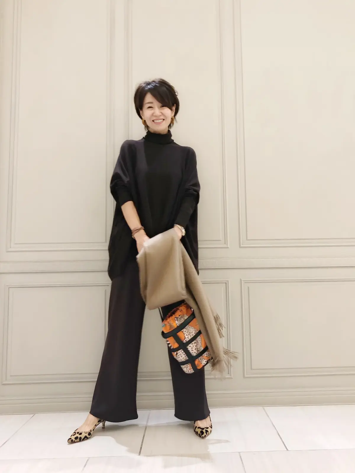 冬物のお買い物は限定色のストールの画像_2