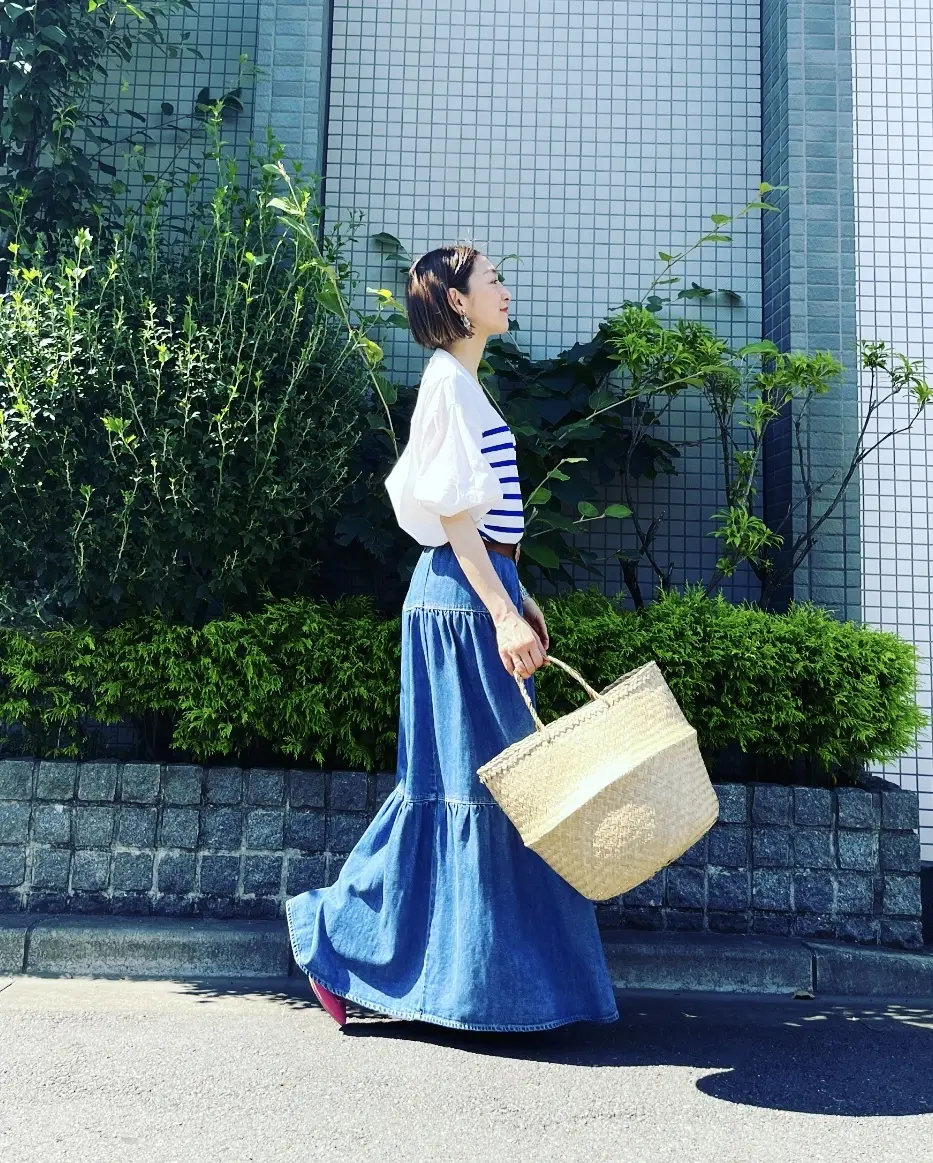 ボリューム袖ボーダー★3styleの画像_7