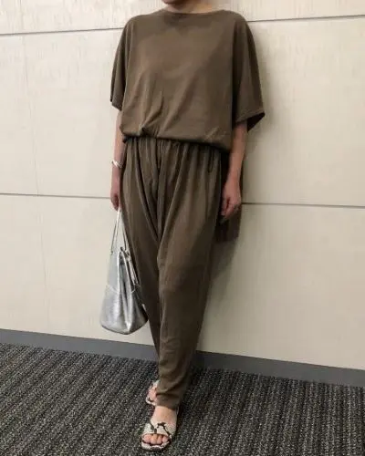 E by eclat ニットオールインワン ￥22,000