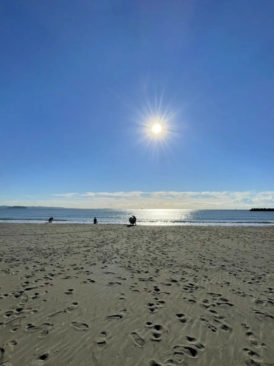 Morning beach yoga への画像_1