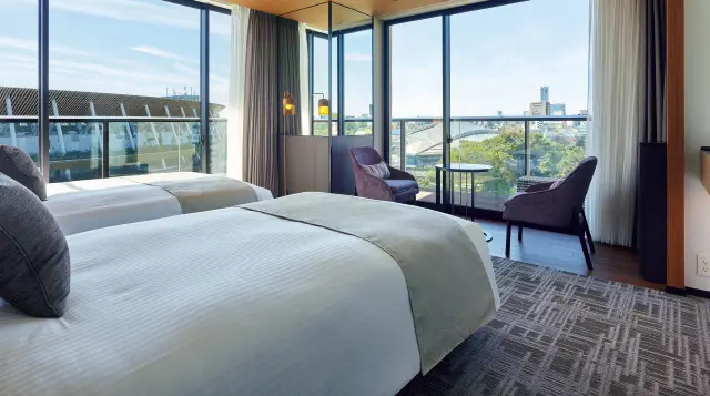 デラックスツインの客室