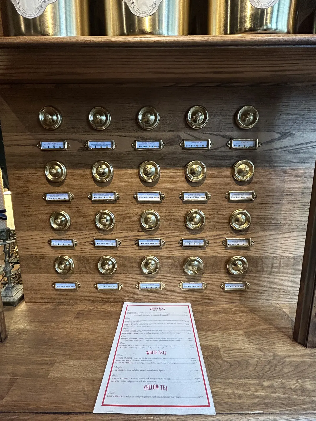 Conservatoire des Hémisphères（コンセルバトワール・デ・ゼミスフェール）ー完全オーダーメイドの紅茶専門店　【パリのお土産】