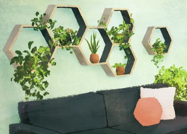 わが家の壁面インテリア