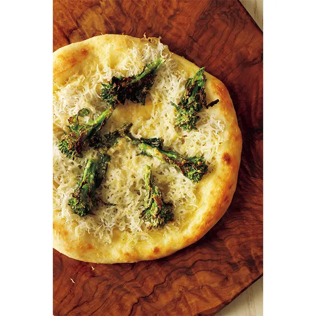 菜の花としらすのピッツァ