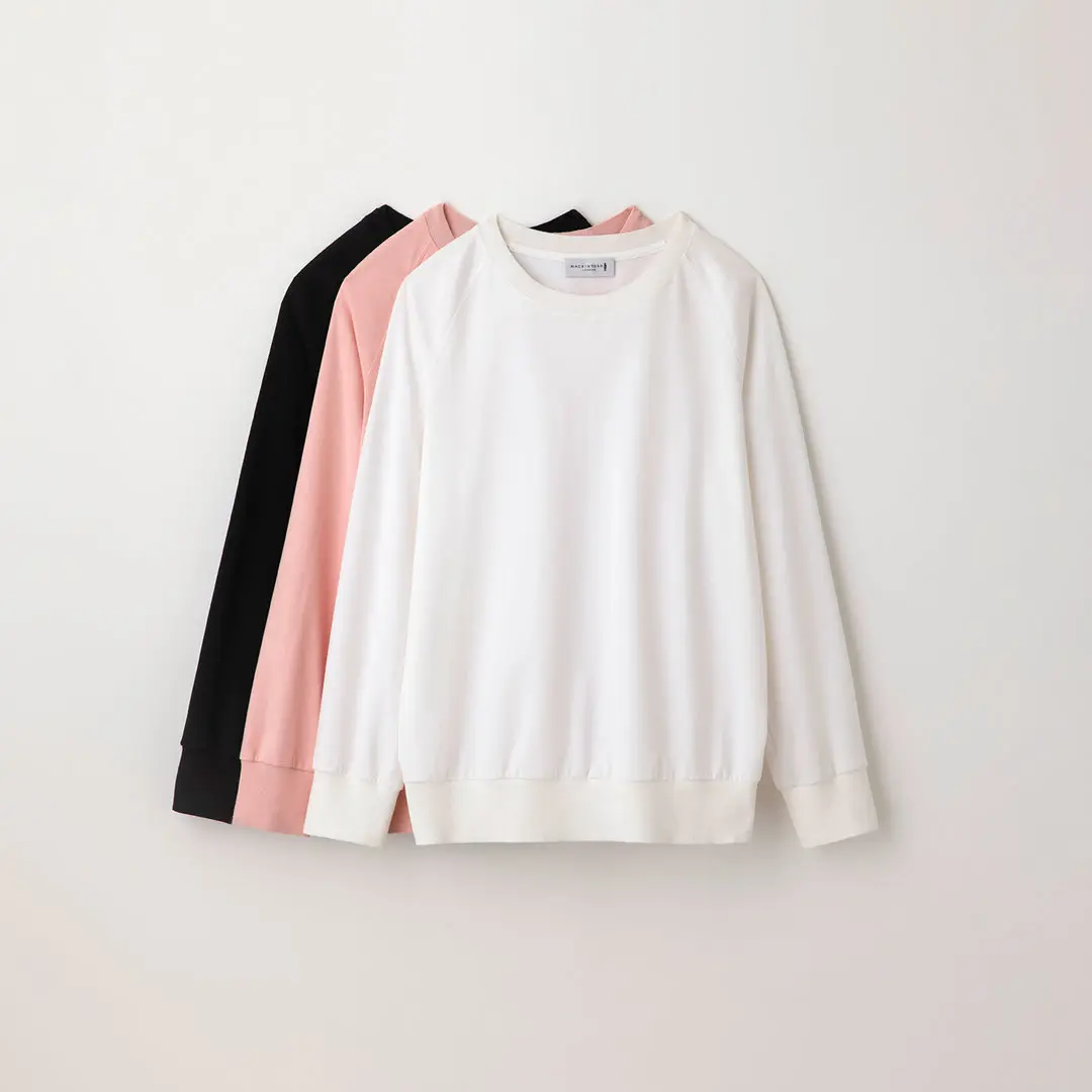 「マッキントッシュ ロンドン」の「SUPER FINE LAB. (スーパーファインラボ)」スウェット