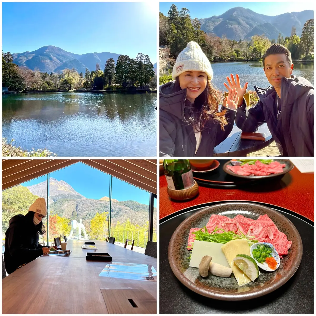 由布院　金鱗湖　大分牛　現代美術館　COMICO ART MUSEUM YUFUIN