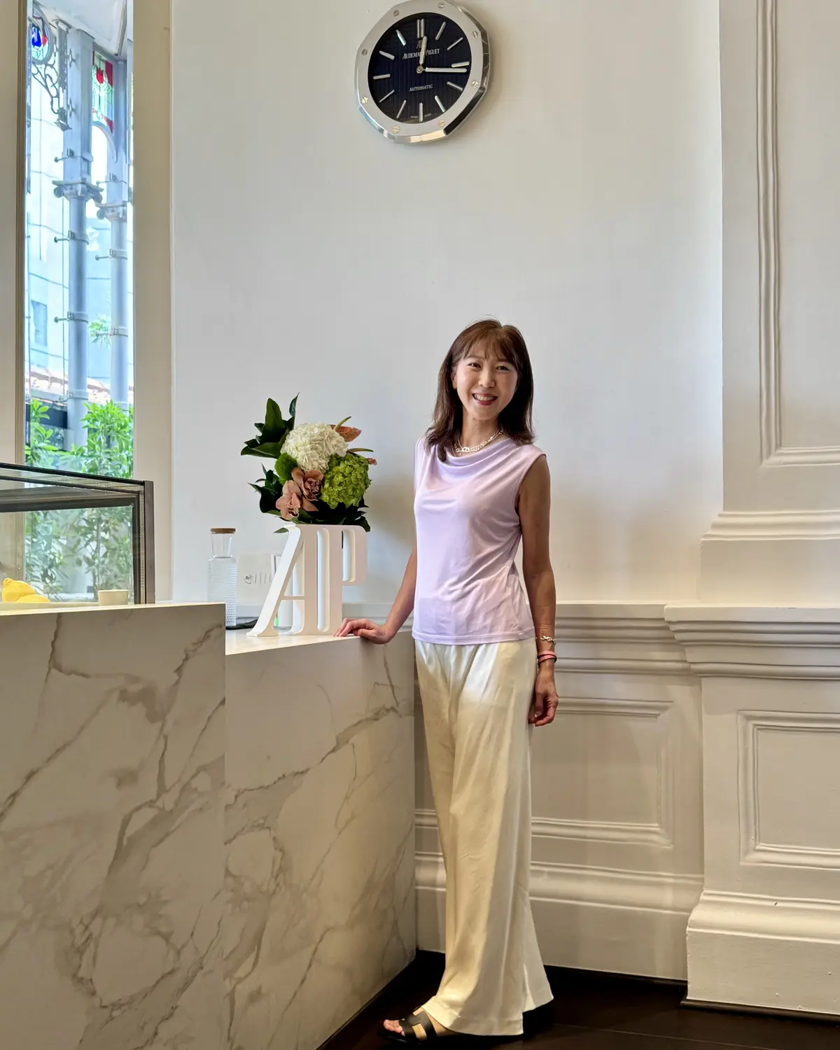 壁掛け時計　オーデマピゲ