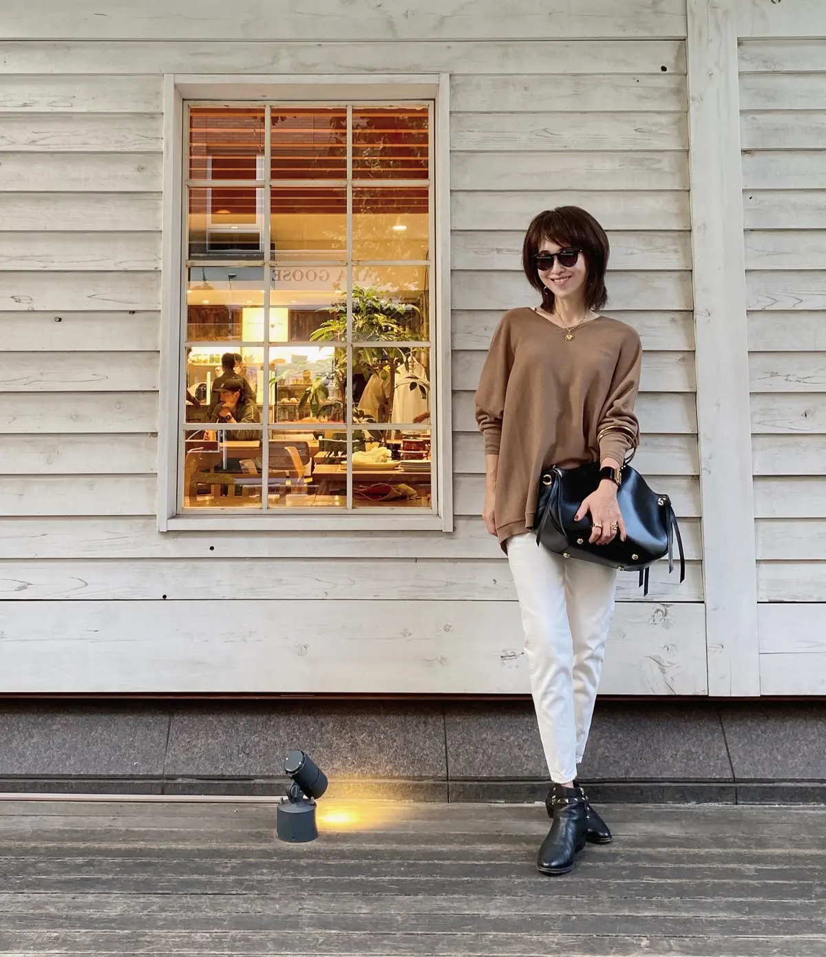 華組　ブーツコーデ