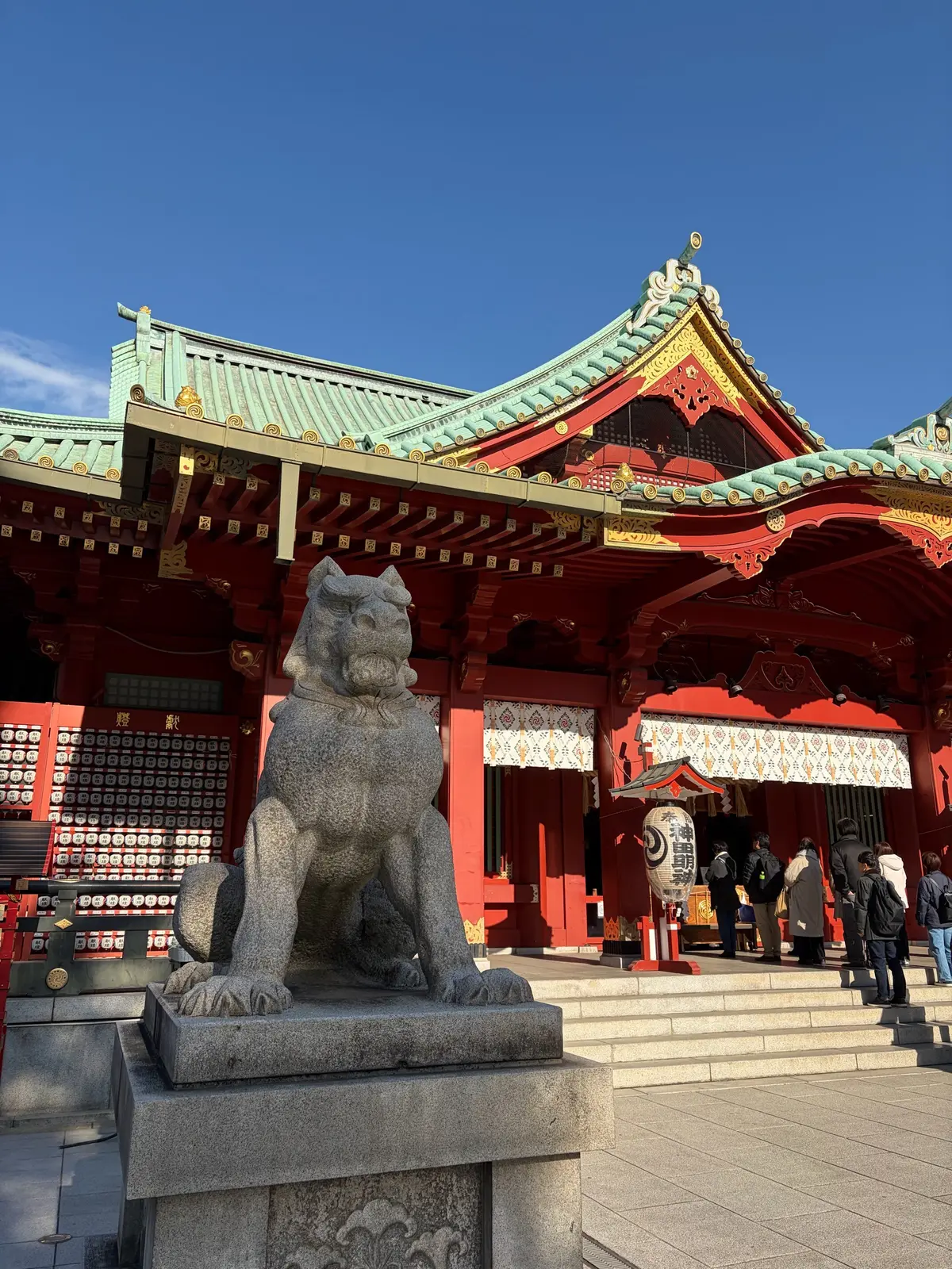 午年　神社　御朱印　神田明神　神馬　あかりちゃん　EDOKKO CAFÉ MASU MASU 枡カフェ　うまくいくお守り　あかりちゃんストラップ　午にまつわる神社　散歩　東京さんぽ　jマダム おでかけ　午年縁起物　天野屋甘酒　餅いなり