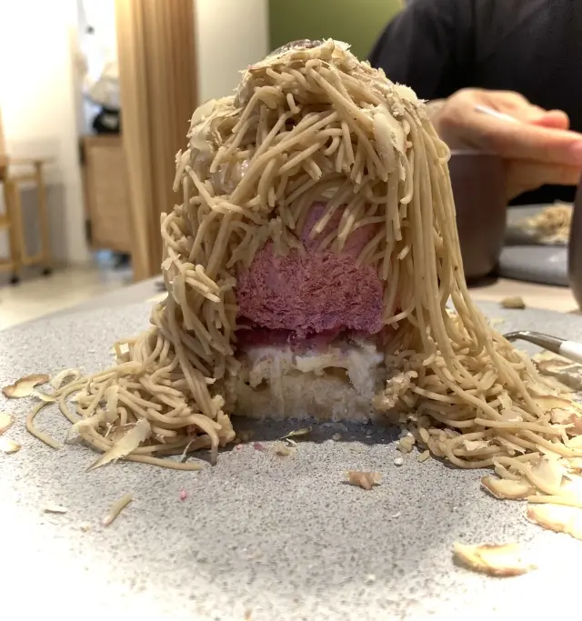 ふんわりしていました！　和栗モンブランの画像_6