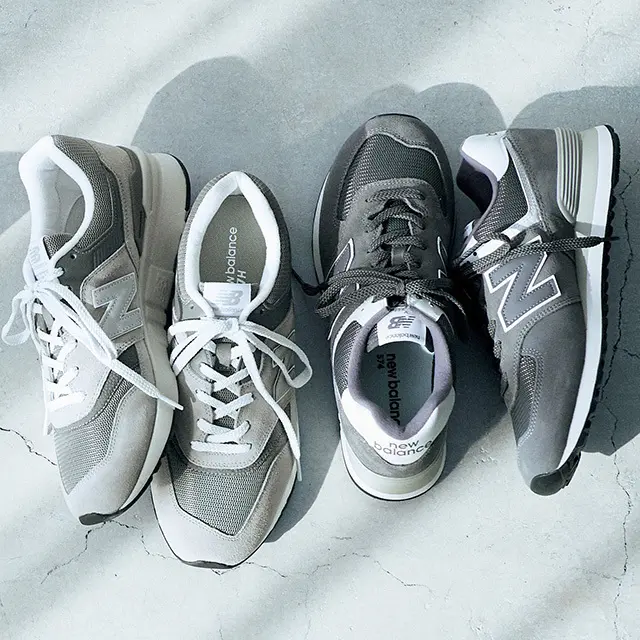 New Balanceのグレースニーカーの画像_1