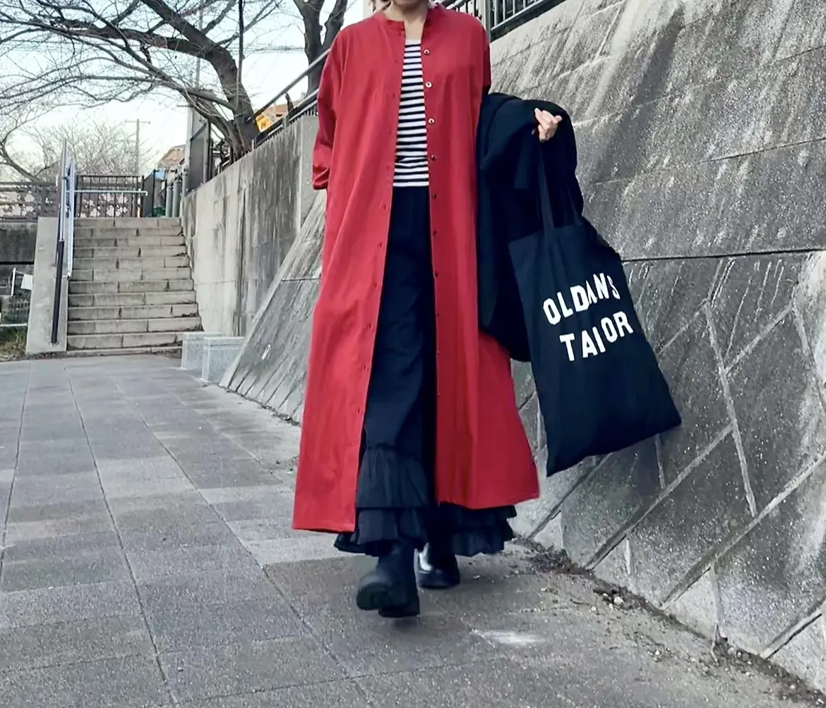 赤ワンピースコーデ３つ☆の画像_5