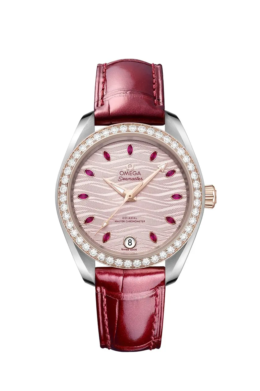 オメガ「シーマスター アクアテラ」レッド