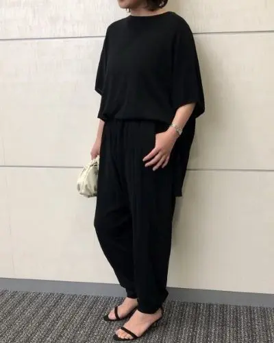 E by eclat ニットオールインワン ￥22,000