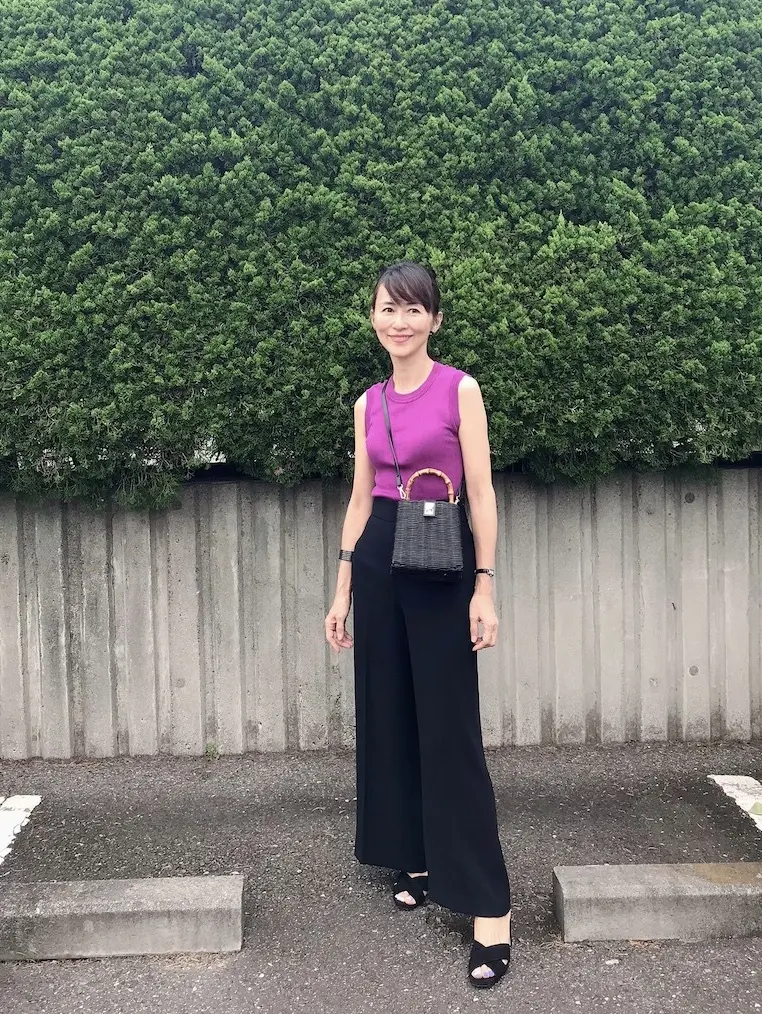 スタメンノースリーブトップスコーデ2の画像_1