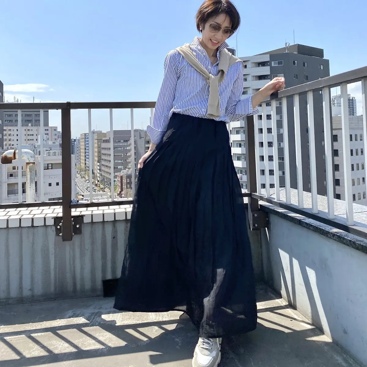 華組　スニーカーコーデ