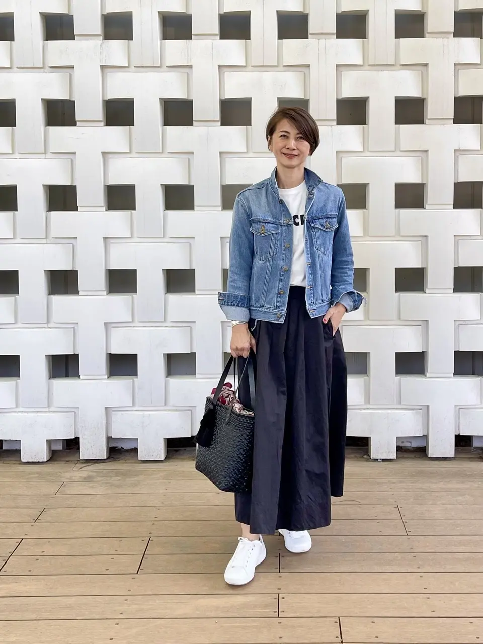 大人の Gジャンコーデの画像_6