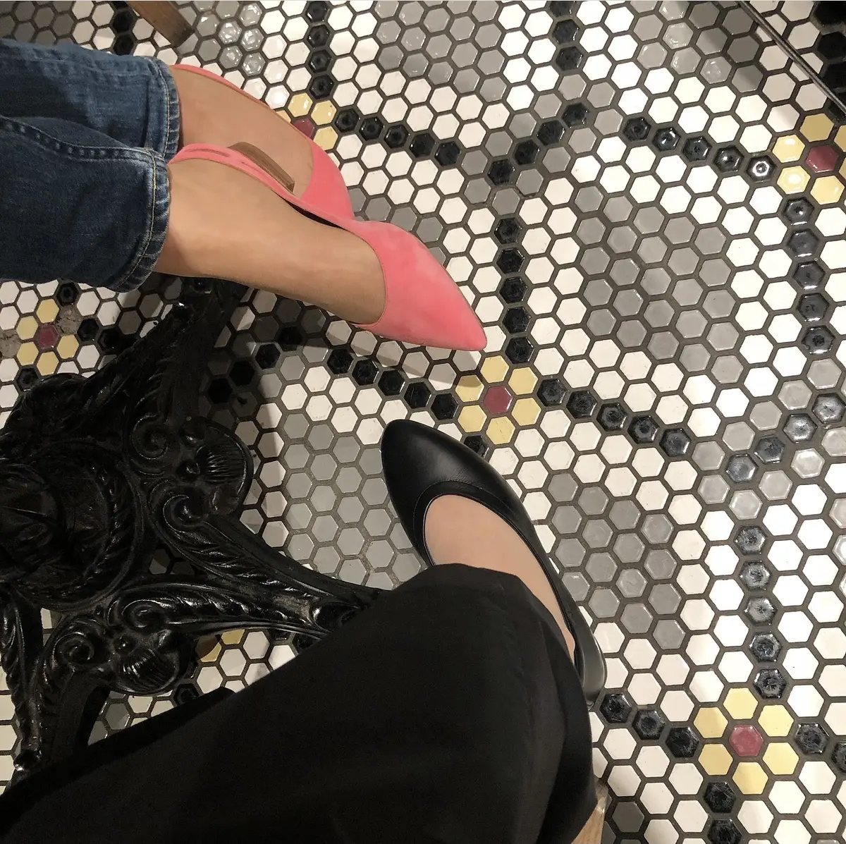 黒スカートで、新宿ビストロカフェへ♩の画像_4