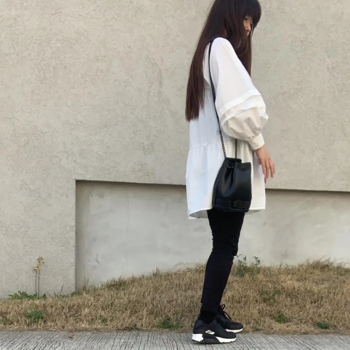 ティアードブラウスでお散歩も楽しくなりました♪