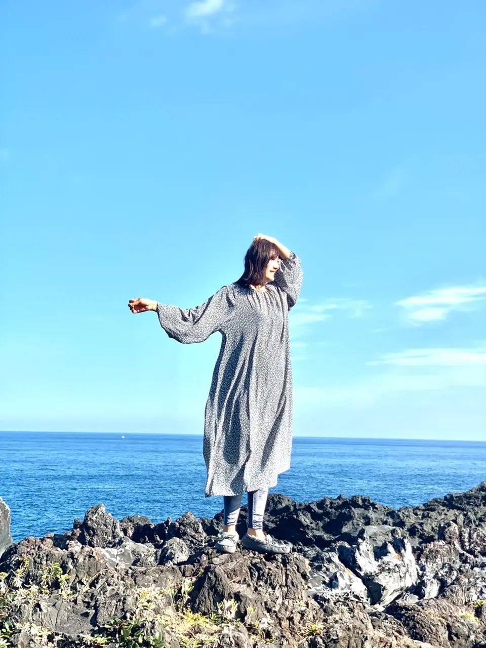 プチプラ優秀ワンピースで海への画像_2