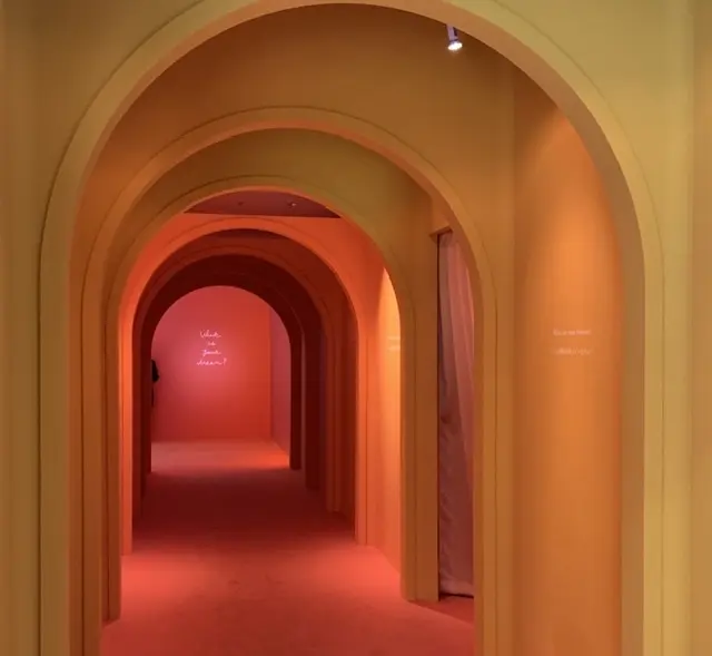 ネイビーコーデでHermès展への画像_1