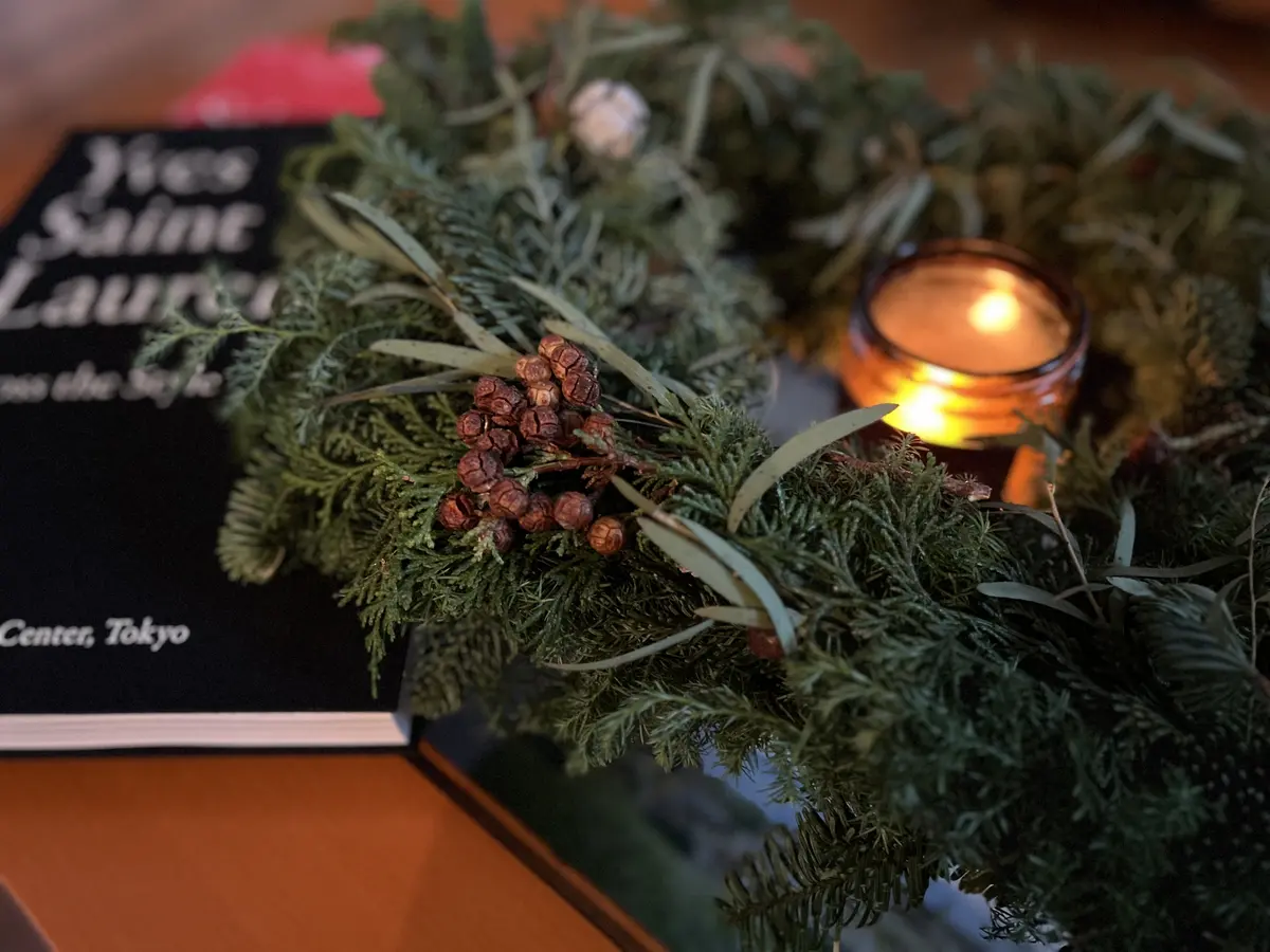 二子玉川でパリスタイルクリスマスリースのの画像_19