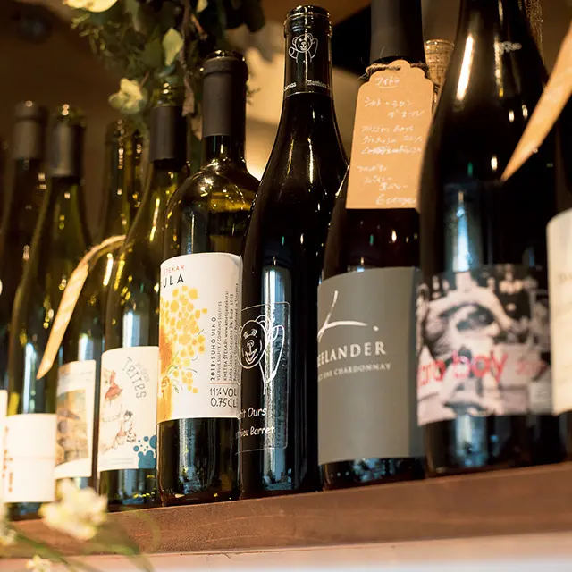 人形町の名店『イレール』の姉妹店でもあるので、ワインの品ぞろえにも安定感がある