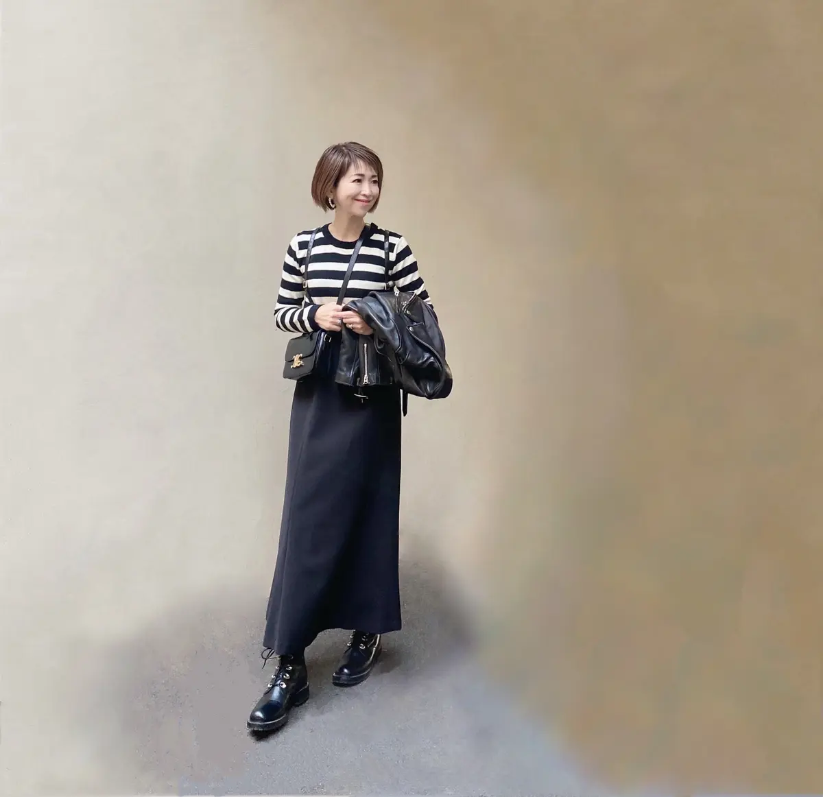 ハンサムロングスカート　〜ブラック編〜の画像_2