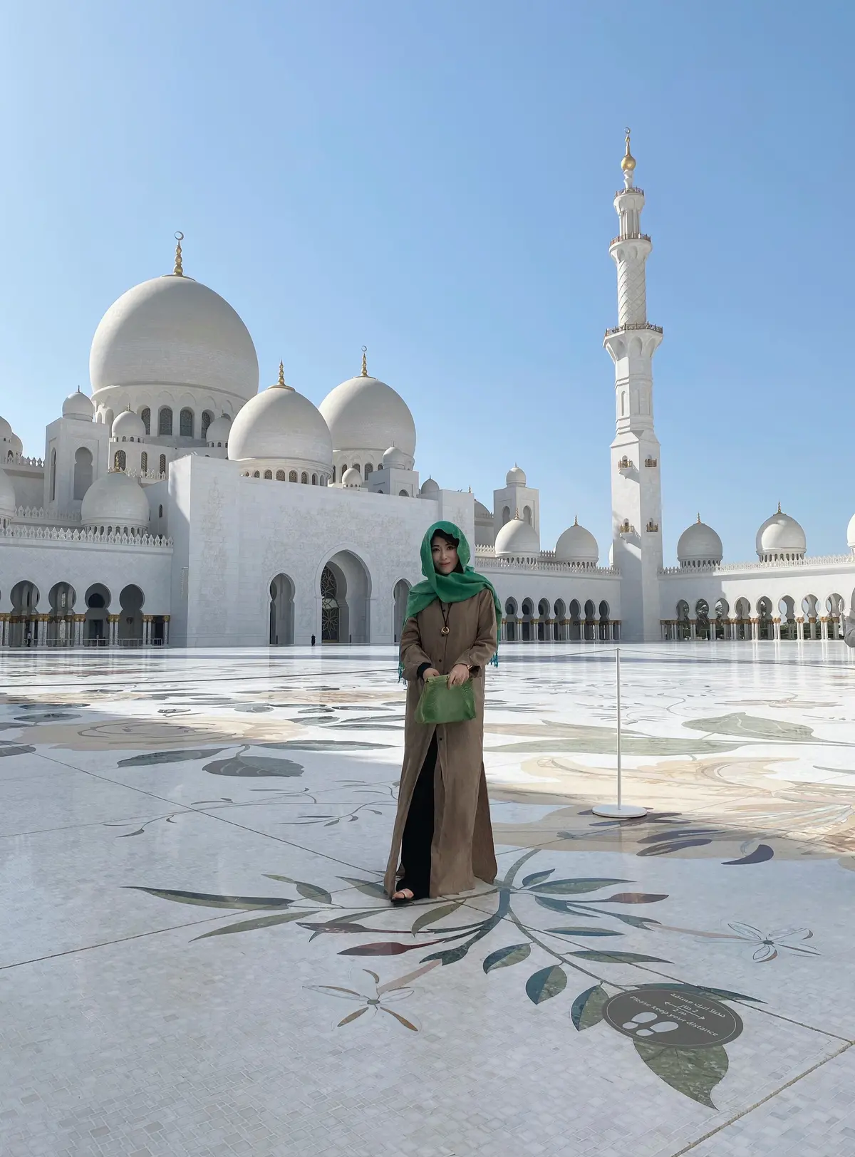 アブダビの象徴眩い「グラン・モスク」へ の画像_8