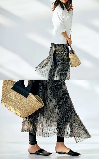 春は“しゃらりん”と揺れるスカートで、一の画像_2