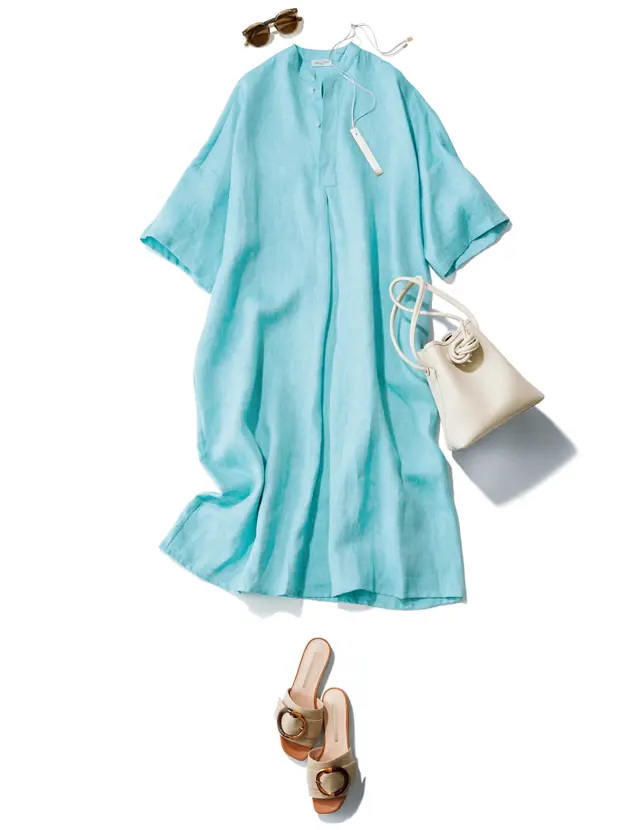 サルヴァトーレ ピッコロのワンピースコーデ