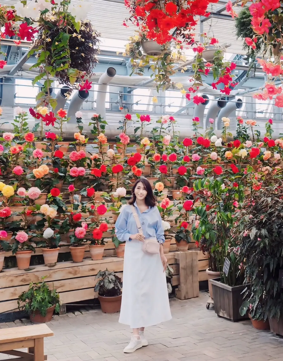 Z1975 デニム ケープ ミディスカート  ￥ 6,590