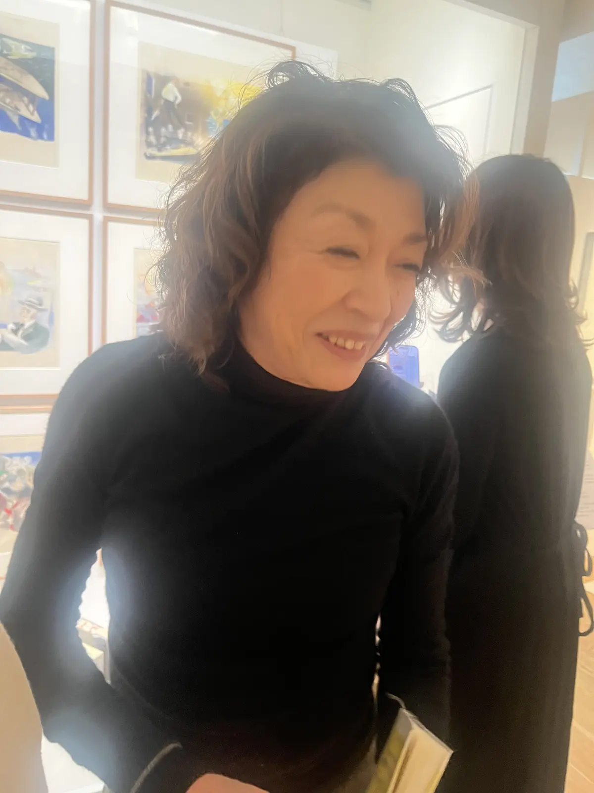 山本容子版画展♡記念に直筆サインをいただの画像_10