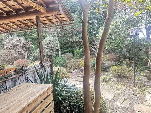 ユニクロネイビートップスで台湾茶を楽しみの画像_8