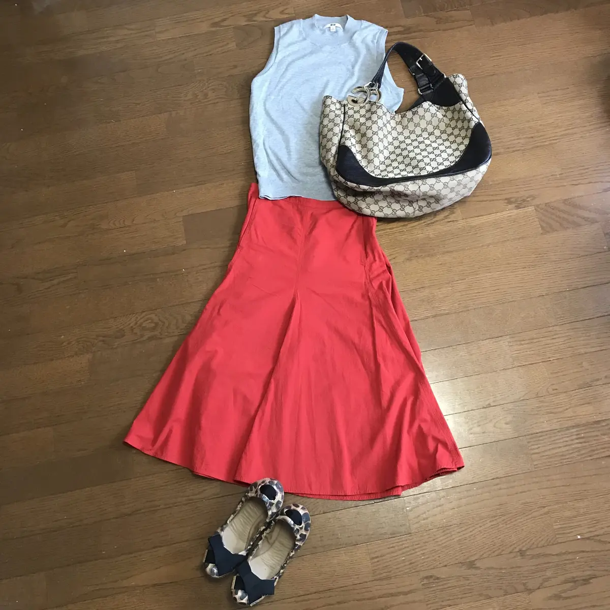 真夏の赤コーデの画像_1