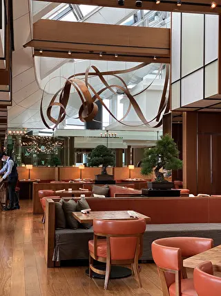 Andaz Tokyoのレストランにて