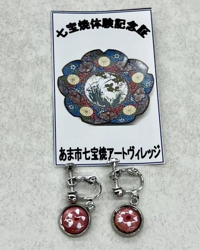 七宝焼のアクセ作りの画像_10