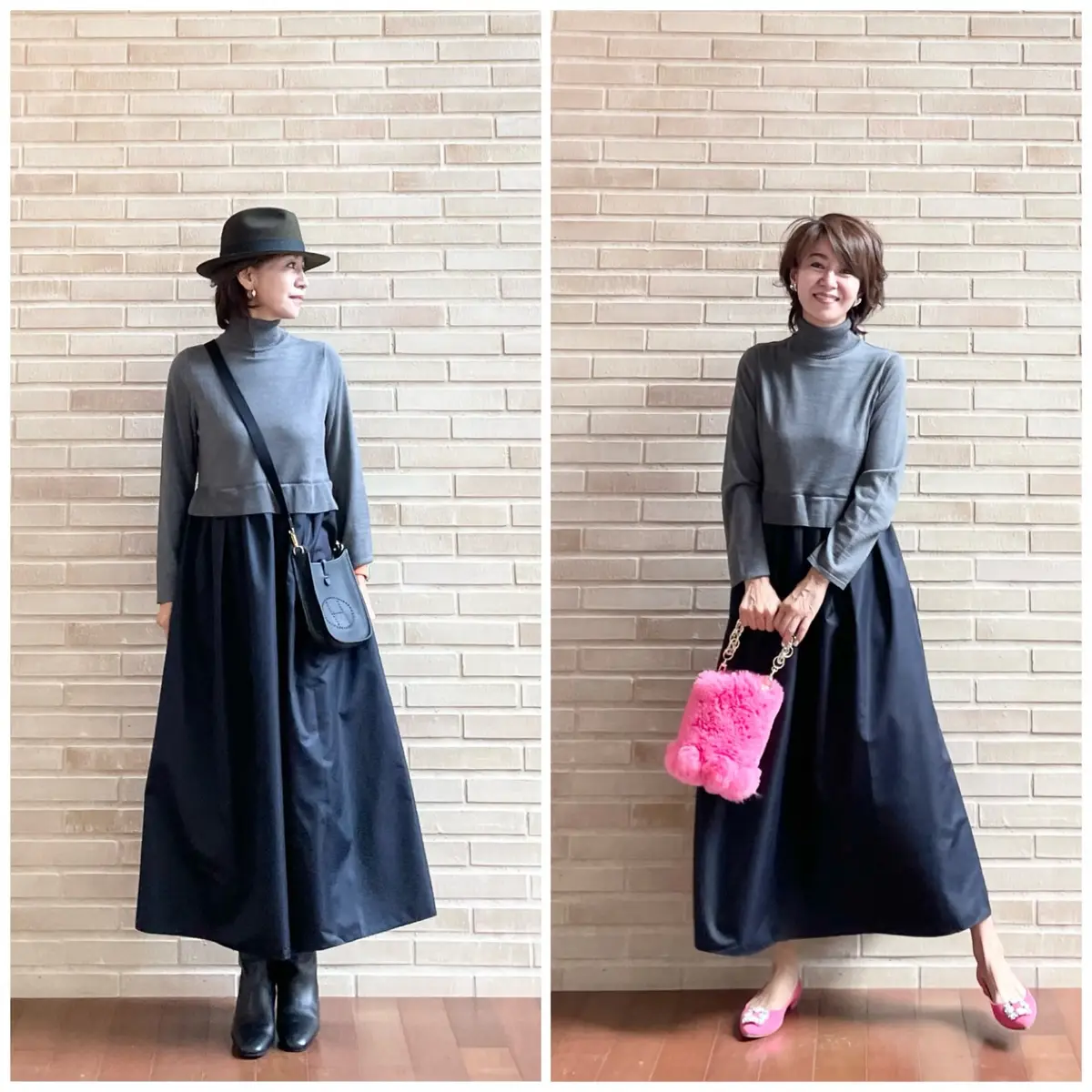 E by éclat 「ニットドッキングの画像_2