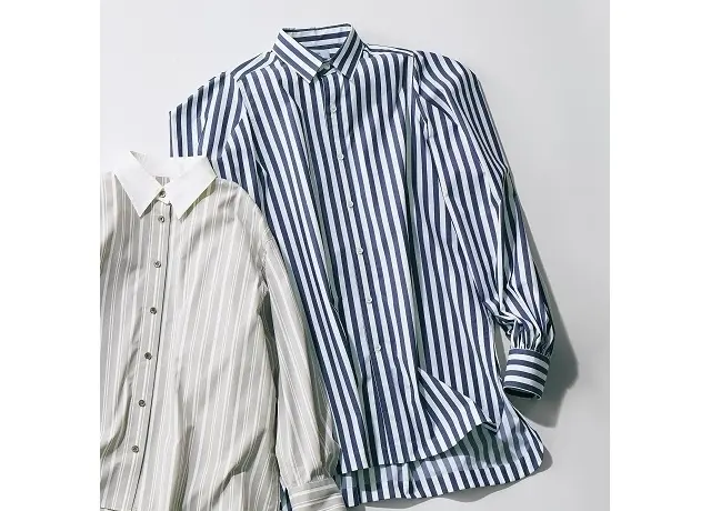 【HYKE】肩に入ったタックで鮮度と華やかさがアップ