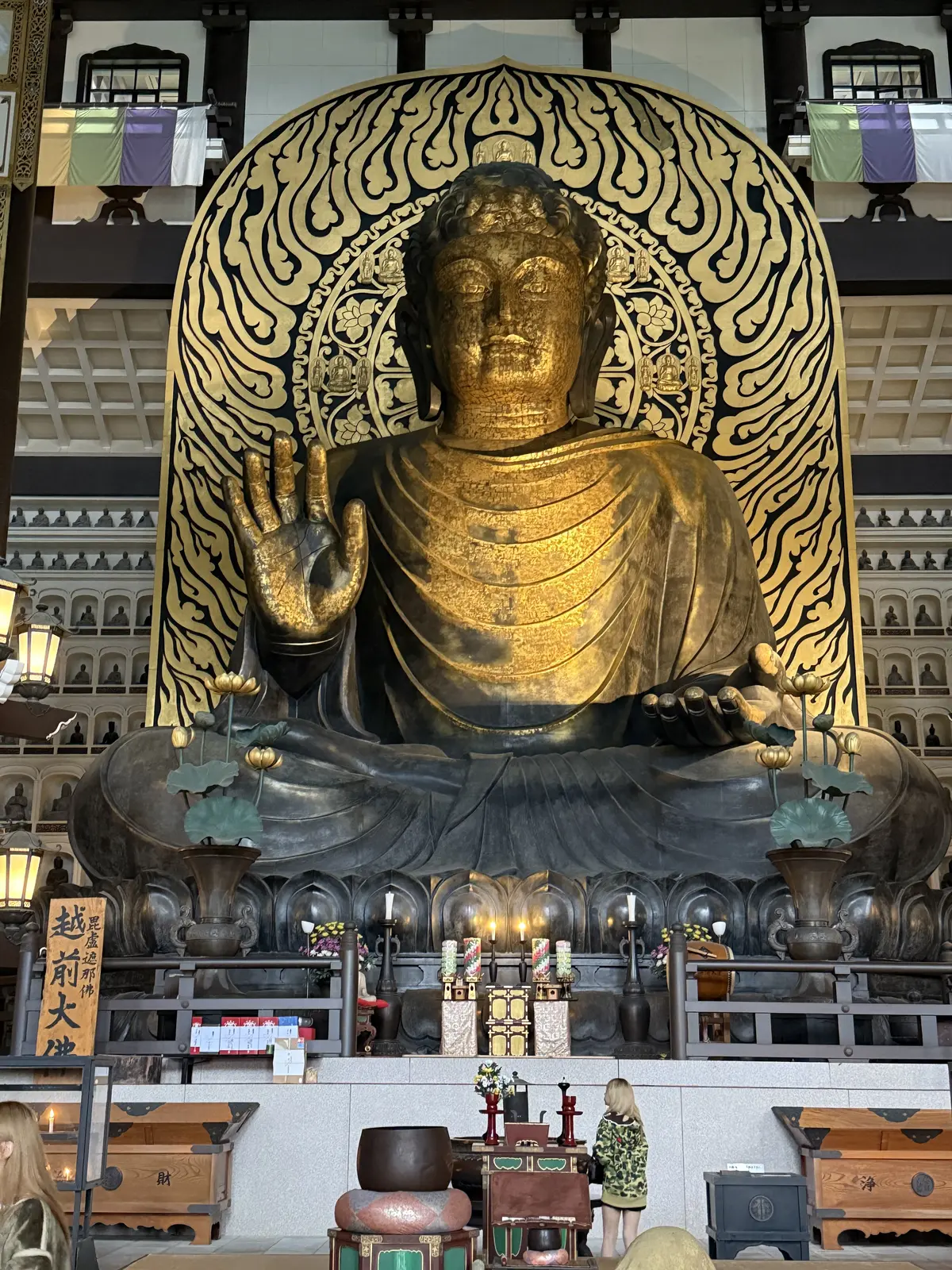 福井県　勝山市　大師山清大寺　越前大仏　五重の塔　福井観光　非日常スポット　観音様　大仏殿