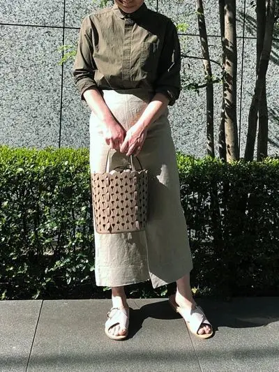 宮崎桃代×Drawing Numbers ボーイズテイストシャツ ￥27,500