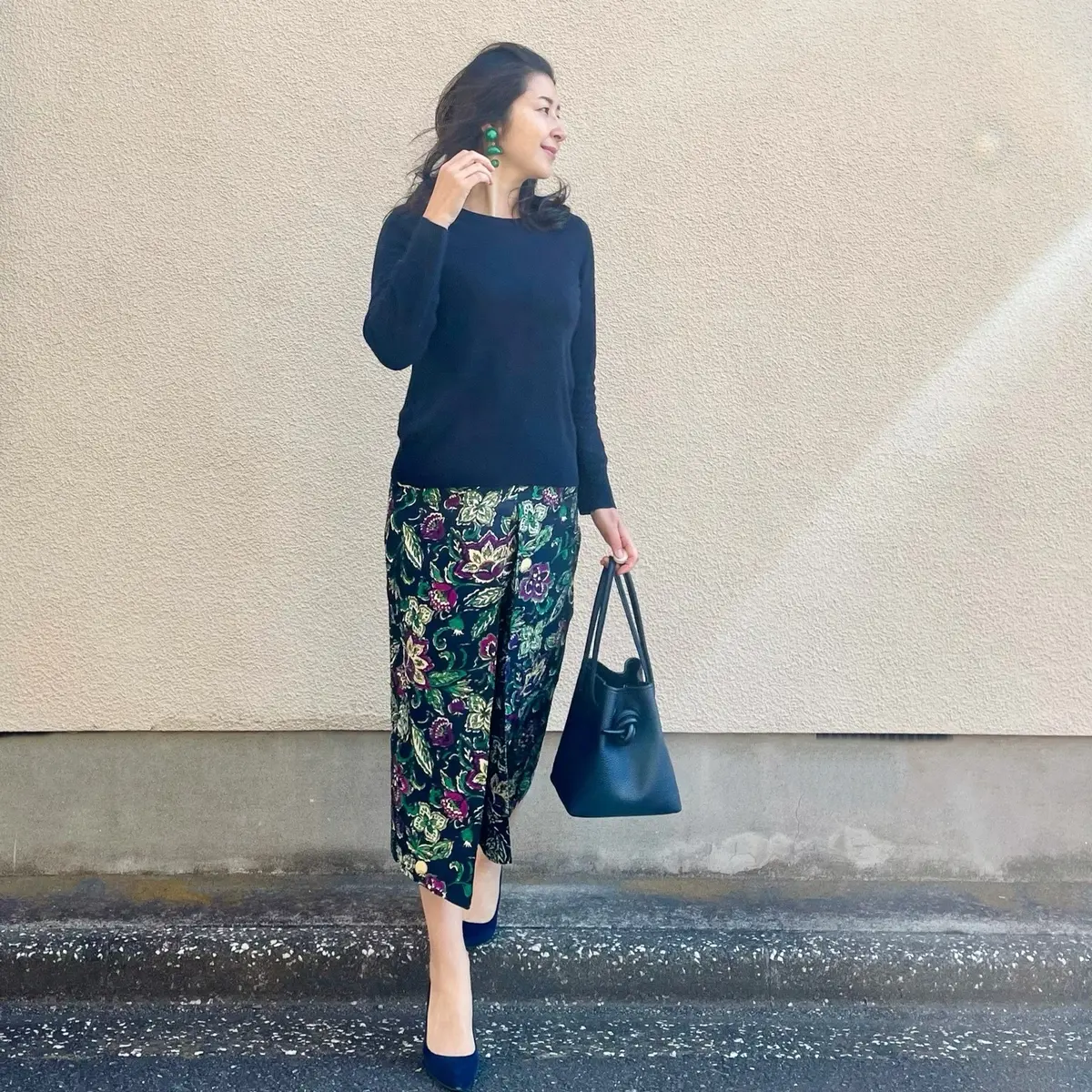 ユニクロ　トップス　ニット