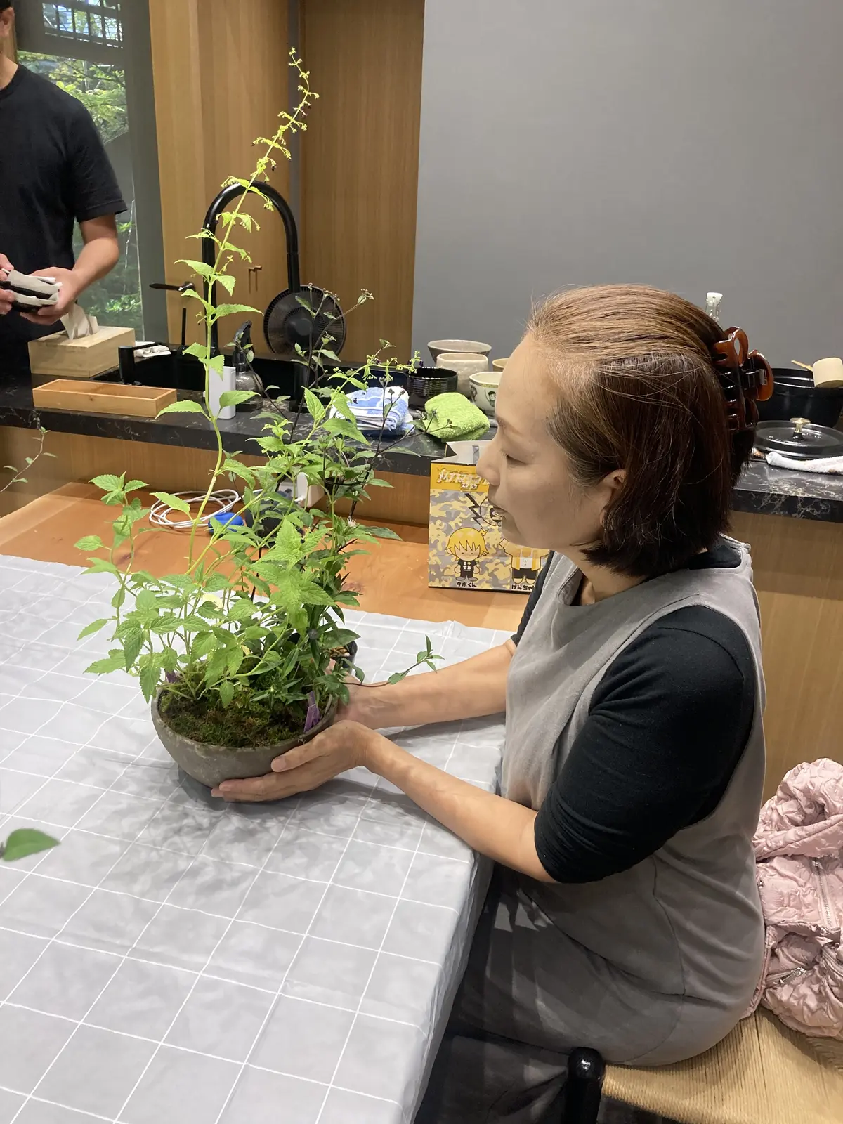 庭の匠にご指導いただく寄せ植えワークショの画像_5